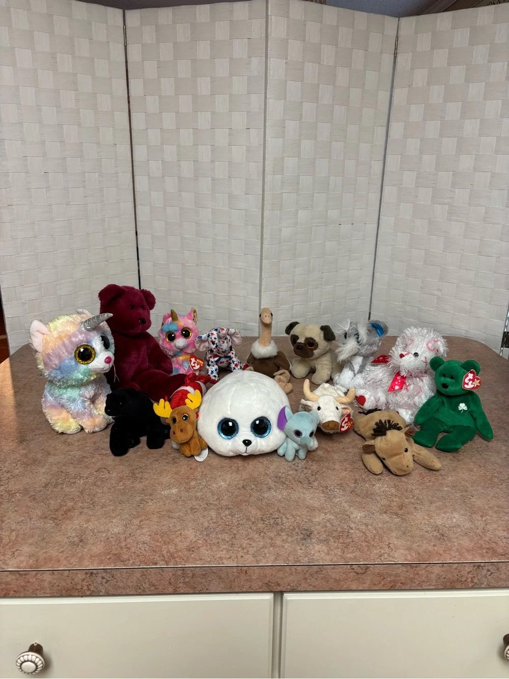 Bundle of 16 Ty Beanie Babies